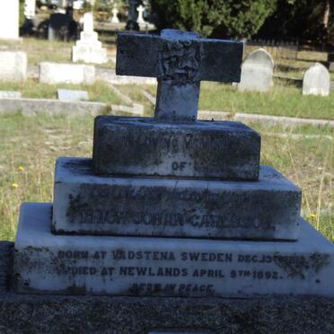 CARLSSON Erick Johan 1813-1892