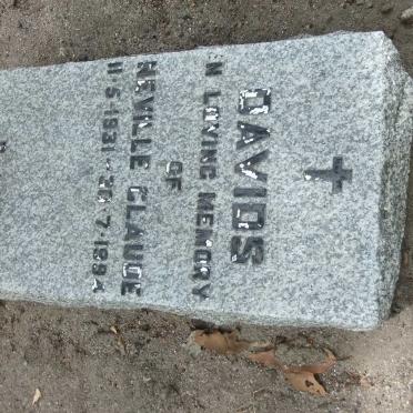 DAVIDS Neville Claude 1931-1994