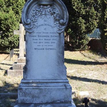 EATWELL William :: EATWELL Frank Solomon 1847-1905