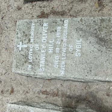 HILL Stanley Oliver  -1978