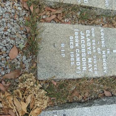 JACOBSOHN Gladys May nee GANDY -1965