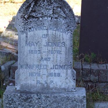 JONES Winifred 1878-1888 :: JONES May 1883-1878