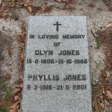 JONES Glyn 1906-1986 :: JONES Phyllis 1916-2001