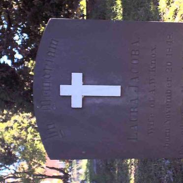 KNOX Laura Jacoba 1848-1871