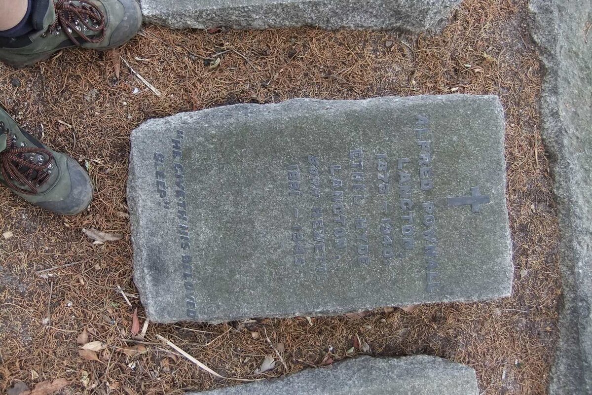 LANGTON Alfred Pownall 1873-1940 &amp; Ethel Hyde HEWETT 1881-1945