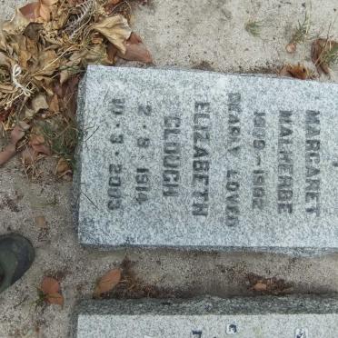 MALHERBE Margaret 1909-19?2 :: CLOUGH Elizabeth 1914-2003