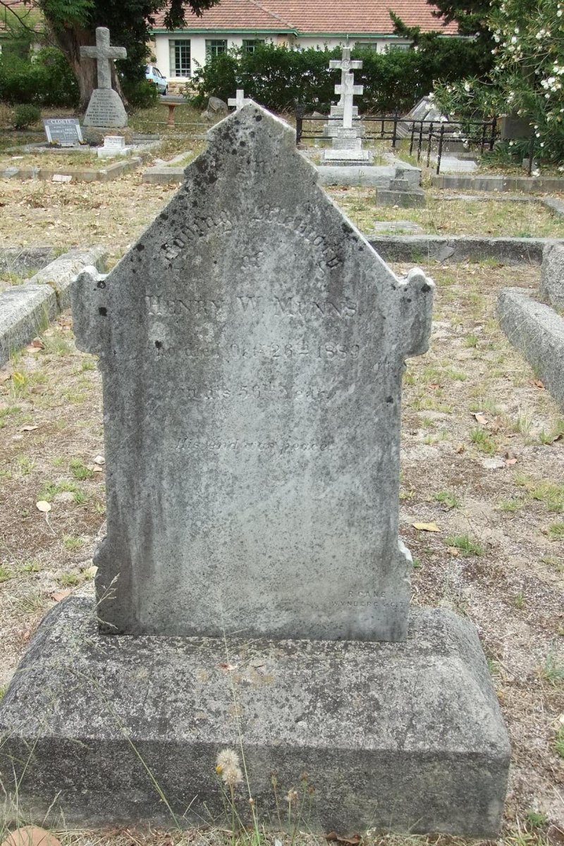 MUNNS Henry W. -1889