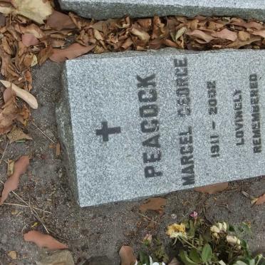 PEACOCK Marcel George 1911-2002