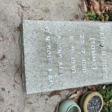 ROSE Werner 1910-1970