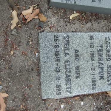 TERRAPON Edward Sidney 1914-1988 &amp; Sheila Elizabeth 1915-1998