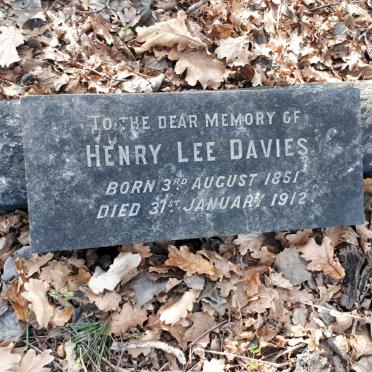DAVIES Henry Lee 1851-1912