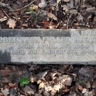 BERTRAM Robertson Fuller 1864-1942