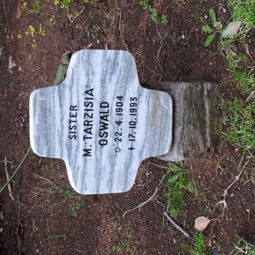 OSWALD M. Tarzisia 1904-1993