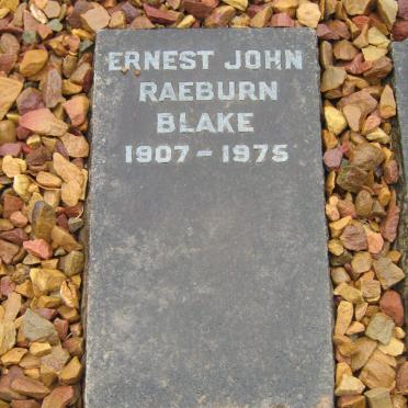 BLAKE Ernest John Raeburn 1907-1975
