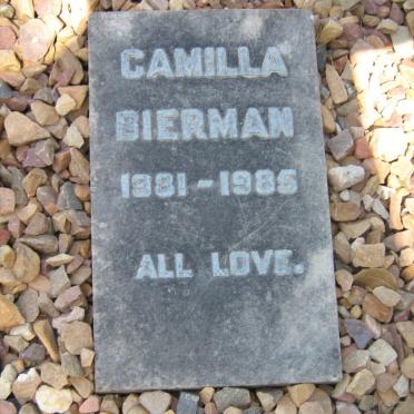 BIERMAN Camilla 1981-1985