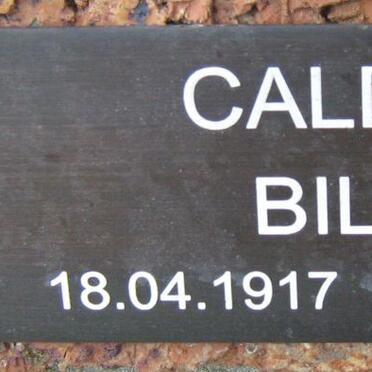 CALDOW Billie 1917-1996