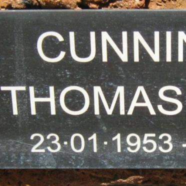 CUNNINGHAM Thomas William 1953-1996