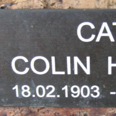 CATO Colin Hunter 1903-2000