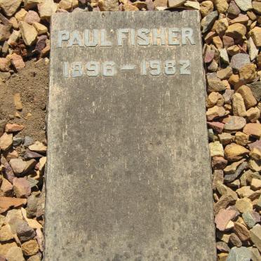 FISHER Paul 1896-1982