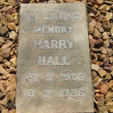 HALL Harry 1906-1986