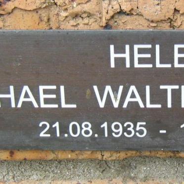 HELEN Michael Walter Christie 1935-1990