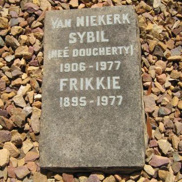 NIEKERK Frikkie, van 1895-1977 &amp; Sybil DOUGHERTY 1906-1977