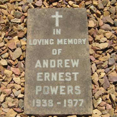 POWERS Andrew Ernest 1938-1977