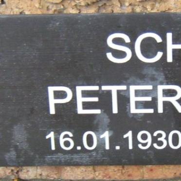 SCHNELL Peter Georg 1930-1999