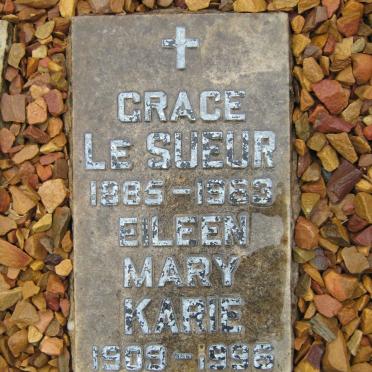 SUEUR Grace, le 1885-1963 :: KARIE Eileen Mary 1909-1996