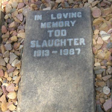 SLAUGHTER Tod 1913-1987