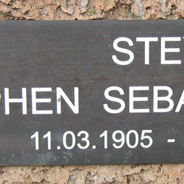 STEYN Stephen Sebastian Louis 1905-1993