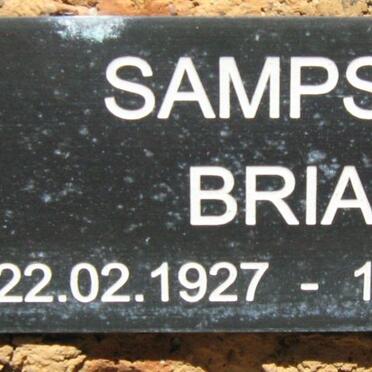 SAMPSON Brian 1927-2001
