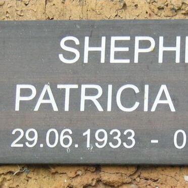 SHEPHERD Patricia Mary 1933-1994