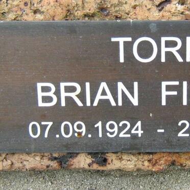 TORR Brian Filmer 1924-1989