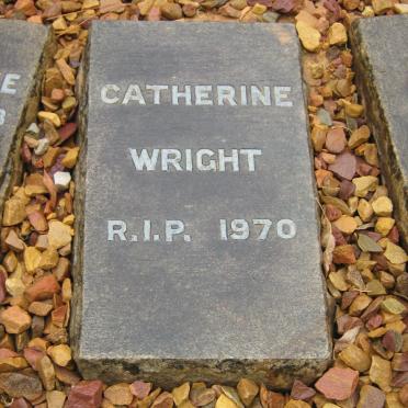 WRIGHT Catherine -1970