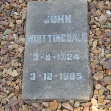 WHITTINGDALE John 1924-1985