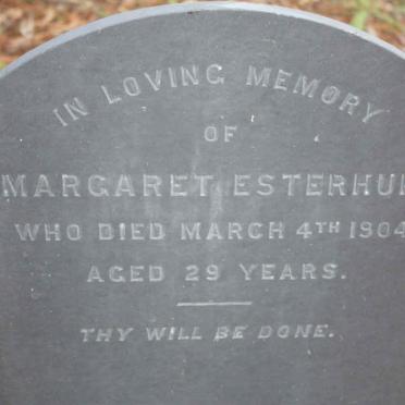ESTERHUIS Margaret -1904