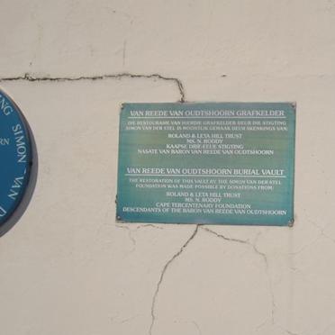 Western Cape, CAPE TOWN, City Bowl, Gardens, Monte Rosa Old Age Home, burial vault