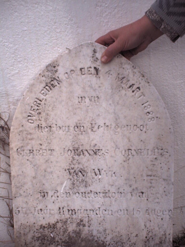 WYK Gerret Johannes Cornelius, van 1830-1888