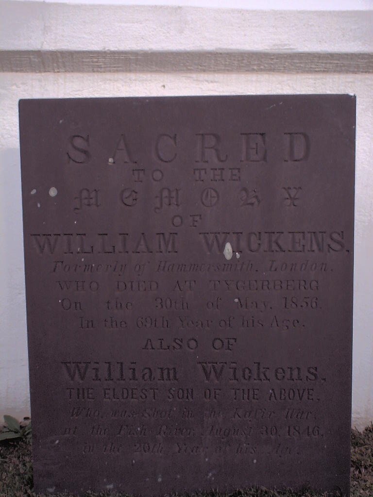 WICKENS William 1787-1856 :: WICKENS William -1846