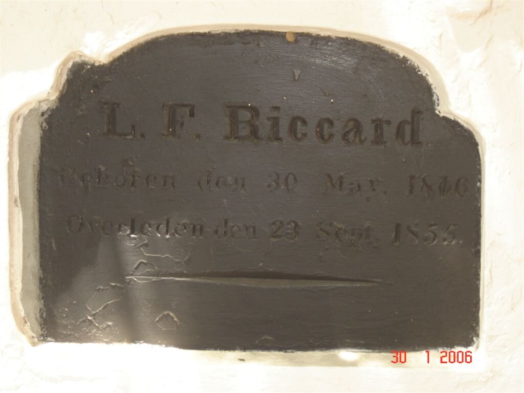 BICCARD L.F. 1816-1855