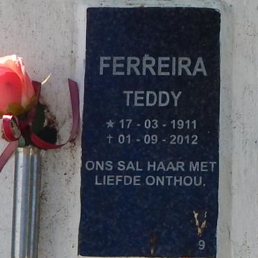 FERREIRA Teddy 1911-2012