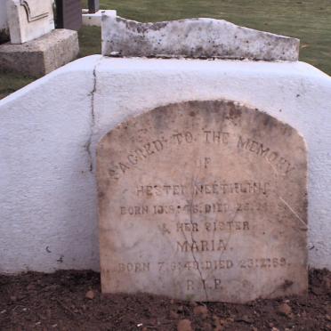 NEETHLING Hester 1846-1868 :: NEETHLING Maria 1848-1869