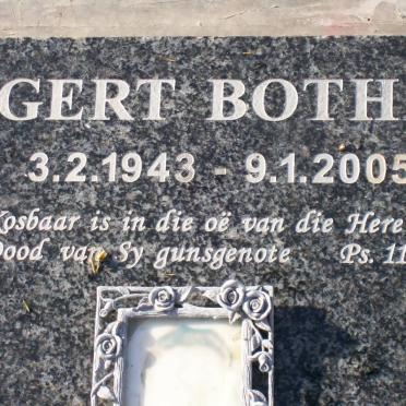 BOTHA Gert 1943-2005