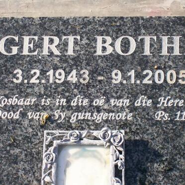 BOTHA Gert 1943-2005