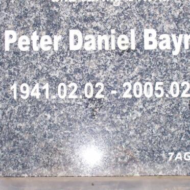 BAYNES Peter Daniel 1941-2005