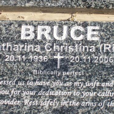 BRUCE Catharina Christina 1936-2006