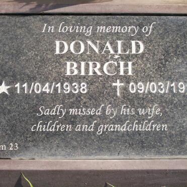BIRCH Donald 1938-1999