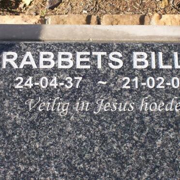 BILLY Rabbets 1937-2008
