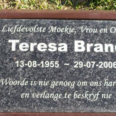BRAND Teresa 1955-2006